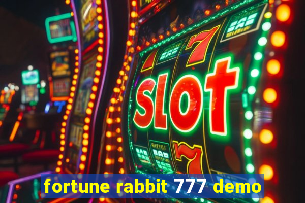 fortune rabbit 777 demo